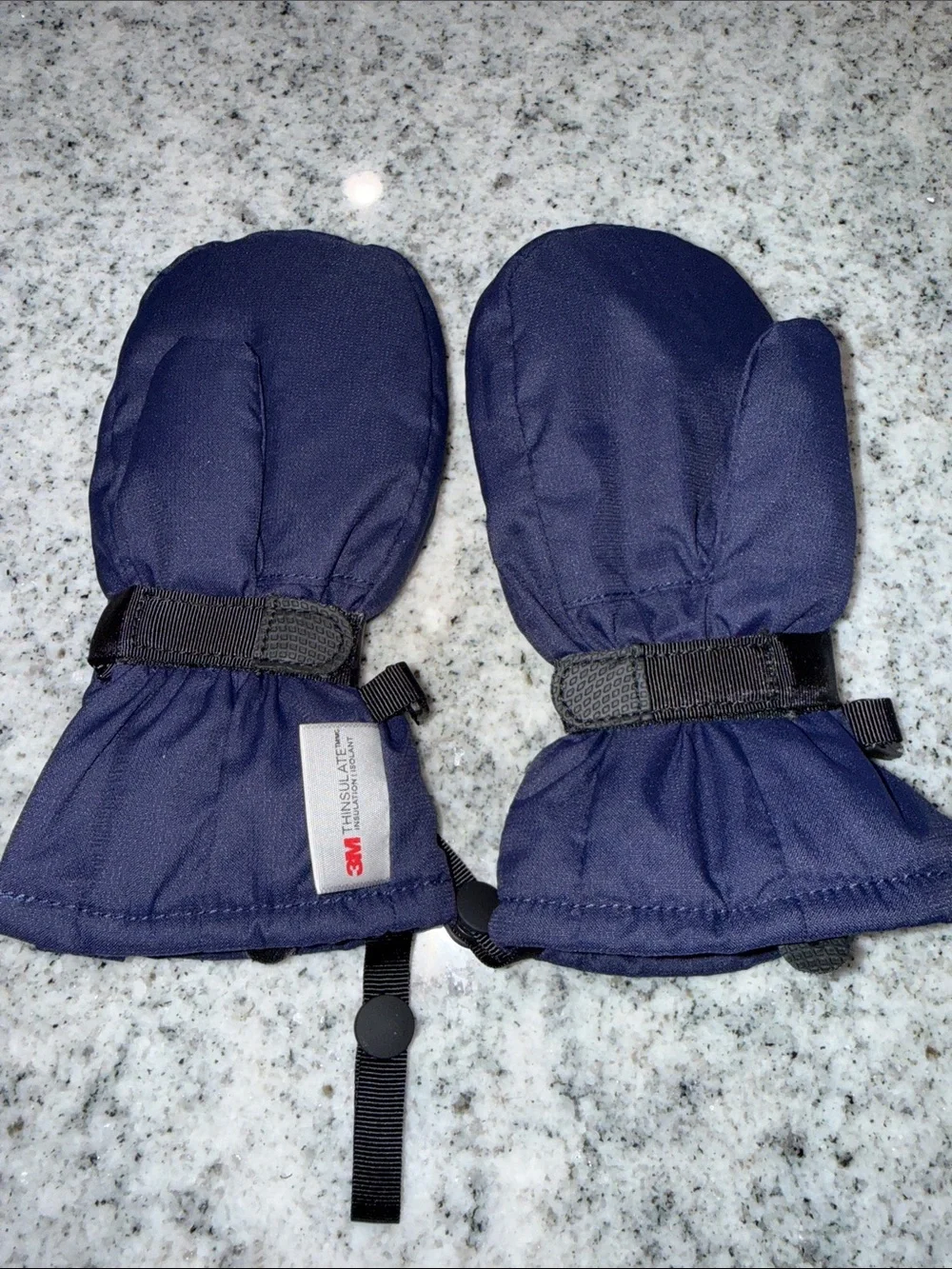 L.L. Bean Toddlers' Cold Buster Waterproof Insulated Mittens in Navy